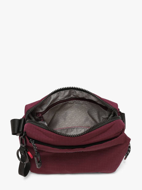 Sac Bandoulière Kosho Polyester Recyclé Hedgren Rouge string HSTG01 vue secondaire 3
