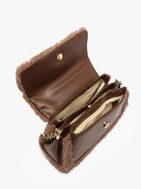 Sac Bandoulière Polly Chaîne Laurent david Marron ld bags 89 vue secondaire 3