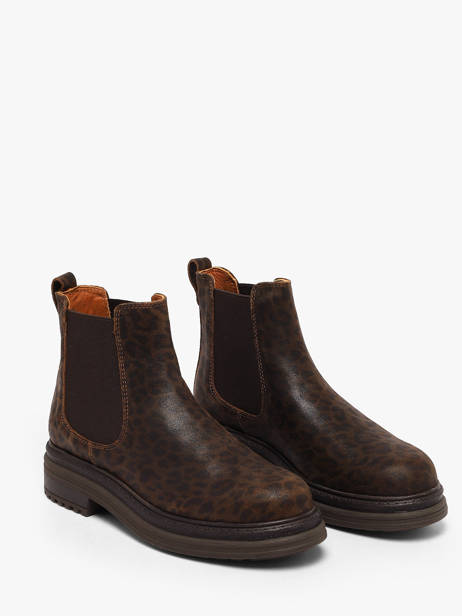 Chelsea Boots En Cuir Aliwell Marron women A226164 vue secondaire 1