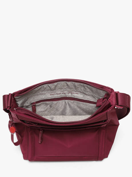 Sac Bandoulière Orva Gerecycleerd Polyester Hedgren Rouge inner city upgrade HIC370 vue secondaire 3