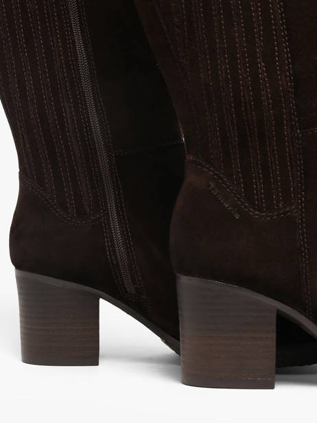 Bottes à Talon En Cuir Tamaris Marron women 47 vue secondaire 3