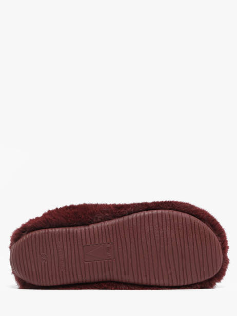 Chaussons Verbenas Rouge women 60501130 vue secondaire 4