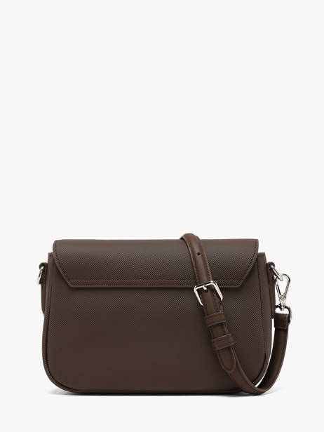 Sac Bandoulière Daily City Lacoste Marron daily city NF4757DZ vue secondaire 3