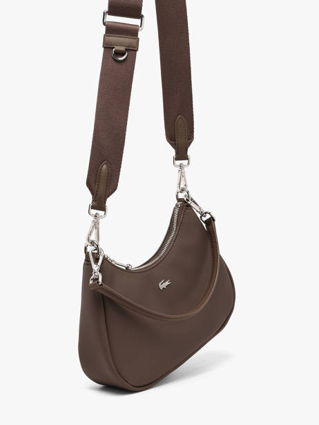 Sac Porté épaule Daily City Lacoste Marron daily city NF4756DZ vue secondaire 2