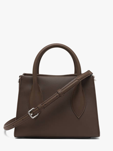 Sac à Main Daily City Lacoste Marron daily city NF4761DZ vue secondaire 4