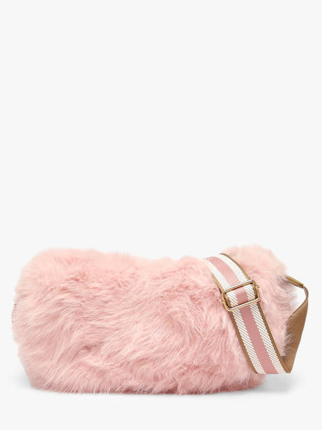 Sac Bandoulière Enfant Doudou Polyester Le voyage en panier Rose doudou AHP359 vue secondaire 4