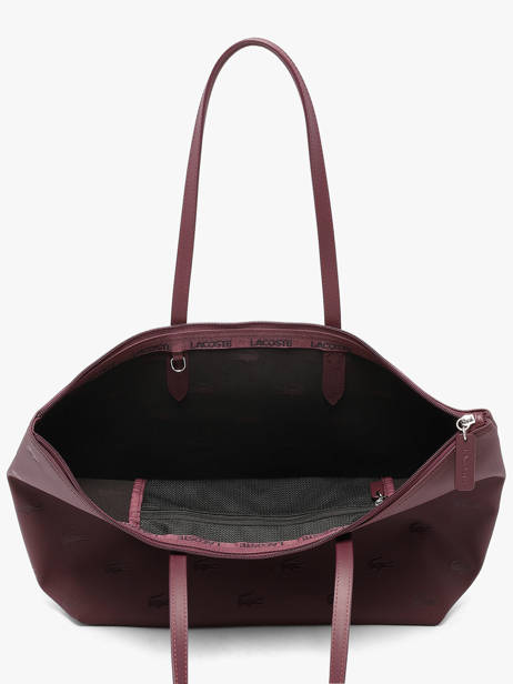 Cabas L12.12 Concept Holiday Lacoste Violet l12.12 concept holiday NF5505HN vue secondaire 3