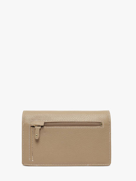 Portefeuille Caviar Cuir Crinkles Beige caviar 14001 vue secondaire 3