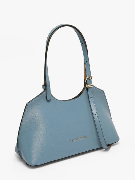 Sac Porté épaule Th Modern Polyurethane Tommy hilfiger Bleu th modern AW19037 vue secondaire 2