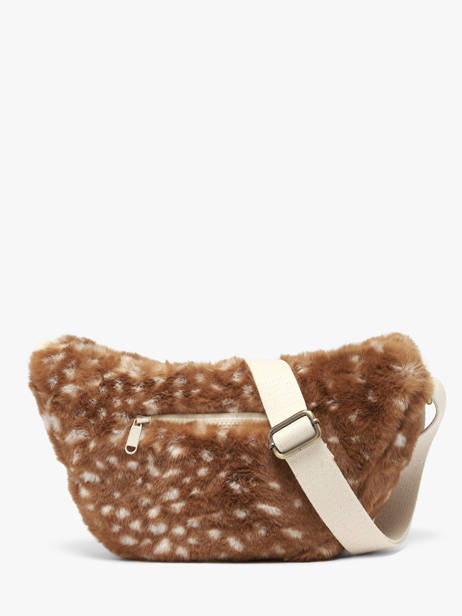 Sac Bandoulière Andrea Faon Hindbag Marron faon FN vue secondaire 5