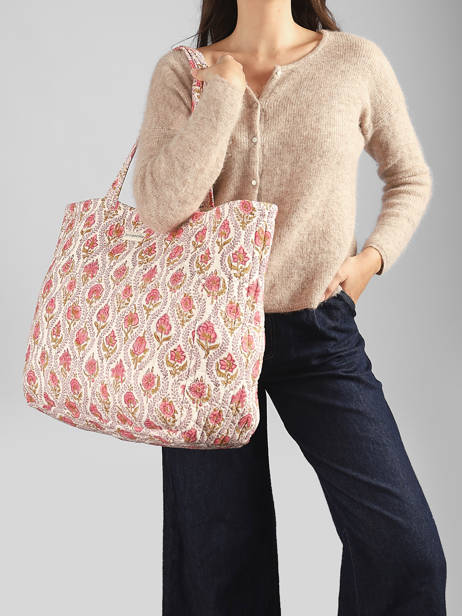 Sac Porté épaule Éphèse A4 Cabas Coton Byzantine Multicolore cabas EPH vue secondaire 1