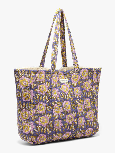 Sac Porté épaule N°113 A4 Coton Byzantine Multicolore cabas 113 vue secondaire 2