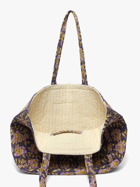 Sac Porté épaule N°113 A4 Coton Byzantine Multicolore cabas 113 vue secondaire 3