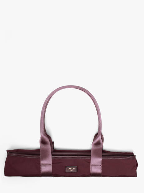 Sac Cabas Zippé M Mistral Rollable Nylon Et Cuir Lancel Violet mistral A13995 vue secondaire 6