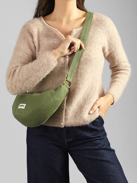 Sac Bandoulière Andrea Coton Hindbag Vert best seller ANDREA vue secondaire 1