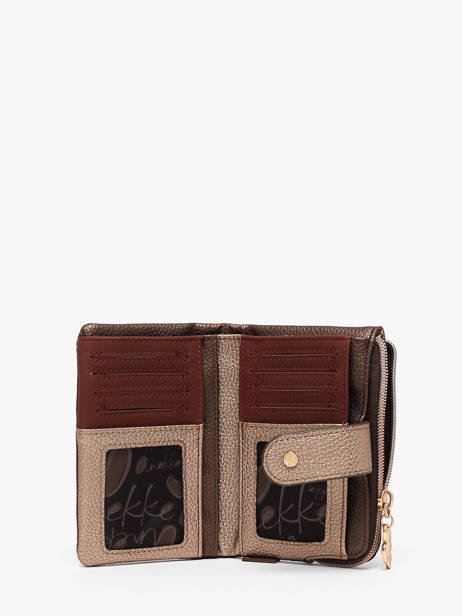 Portefeuille Blossom Anekke Beige blossom 43719912 vue secondaire 1
