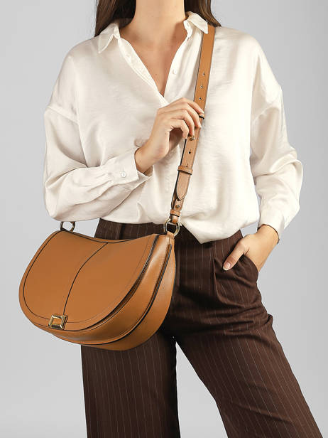 Sac Porté épaule Celeste Cuir Lancel Marron celeste A14230 vue secondaire 2