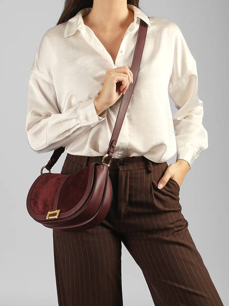 Sac Bandoulière Celeste Lancel Violet celeste A14231 vue secondaire 2