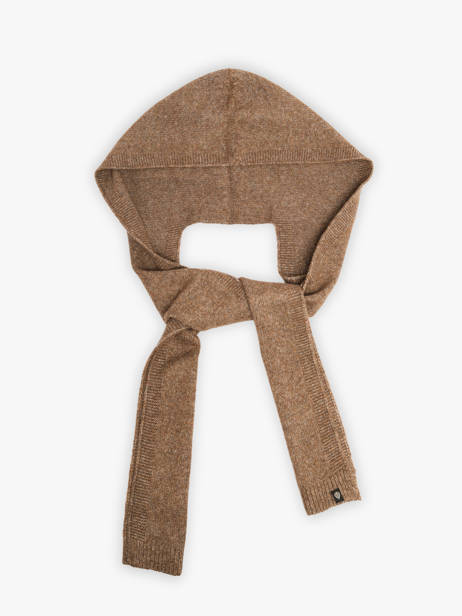 Capuche En Maille Capicelty Le voyage en panier Marron accessoires AHC020