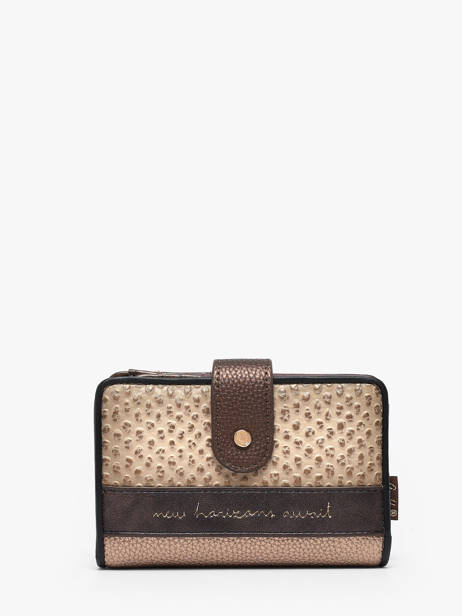 Portefeuille Blossom Anekke Beige blossom 43719902 vue secondaire 3