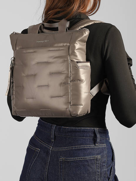 Sac à Dos Comfy Hedgren Gris cocoon HCOCN04 vue secondaire 1