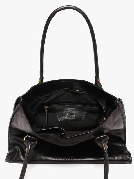 Sac Porté épaule Cow Shiny Cuir Basilic pepper Noir cow shiny BCOS31 vue secondaire 3
