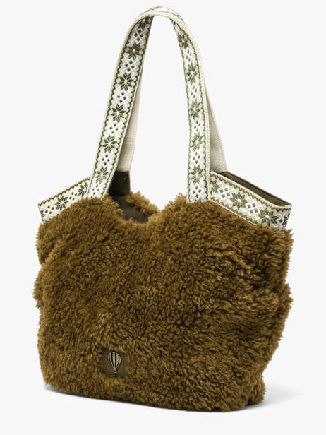 Sac Porté épaule Winter Polyester Le voyage en panier Vert winter AHP326 vue secondaire 1