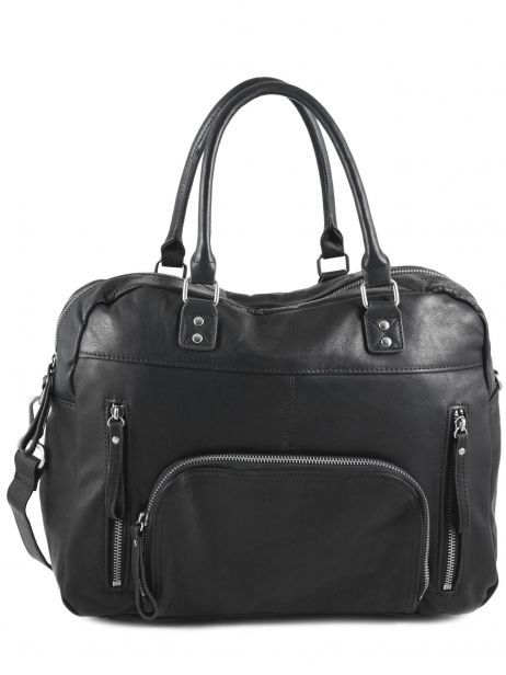 Sac Macy Cuir Nat et nin Noir vintage MACY