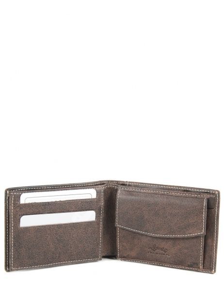 Portefeuille Cuir Francinel Marron bixby 69906 vue secondaire 3