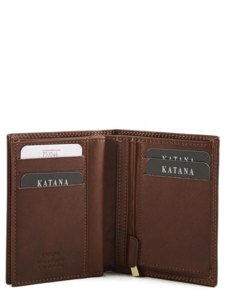 Leather Wallet Marina Katana Brown marina 753046 other view 3