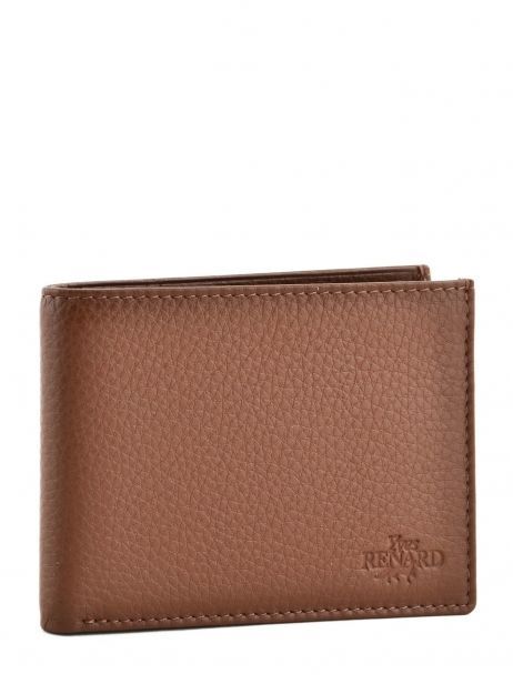 Portefeuille Foulonne Cuir Yves renard Marron foulonne 2375