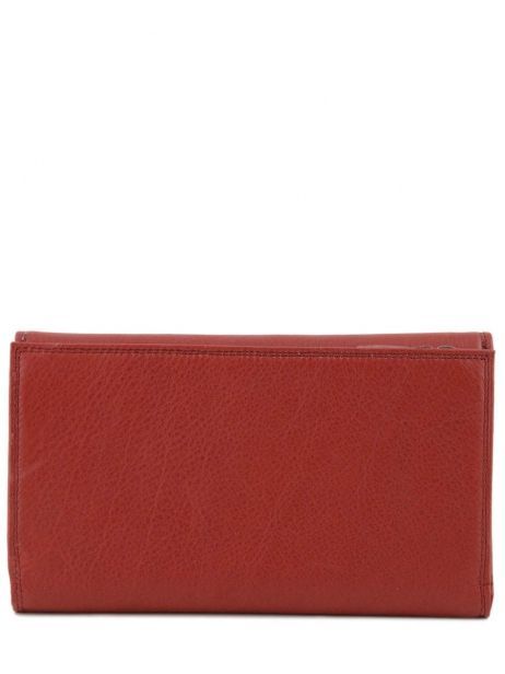 Porte-monnaie Cuir Katana Rouge marina 753080 vue secondaire 2