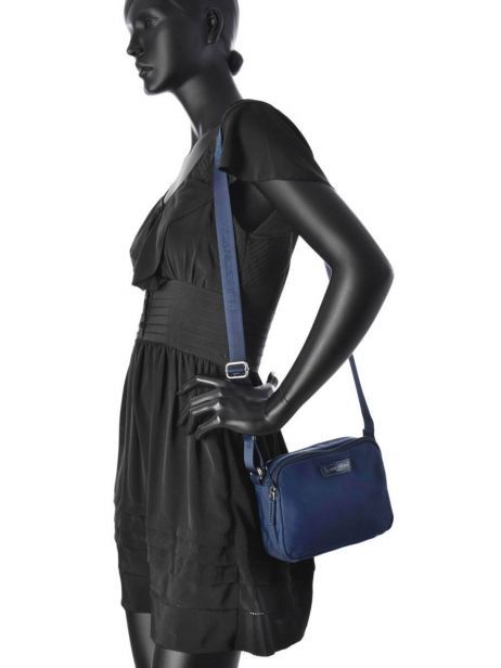 Shoulder Bag Basic Vernis Lancaster Blue basic vernis 514-61 other view 5