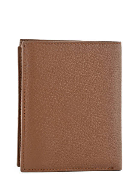 Portefeuille Cuir Crinkles Marron caviar 14089 vue secondaire 2