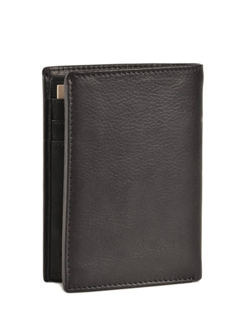 Portefeuille Vertical Zippé Gary Cuir Le tanneur Noir gary TRA3312 vue secondaire 3