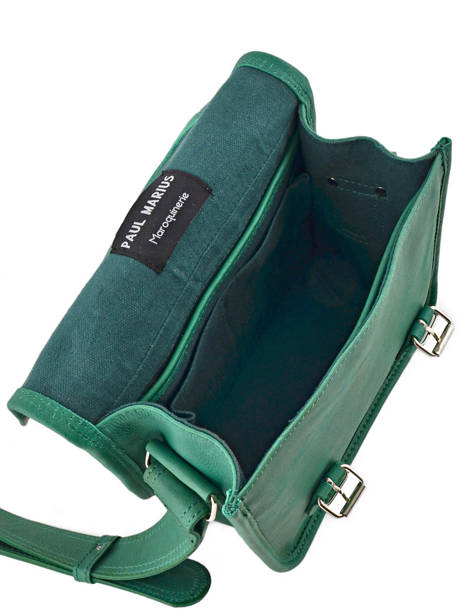 Lasacoche S Cuir Paul marius Vert vintage S vue secondaire 4
