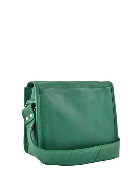 Lasacoche S Cuir Paul marius Vert vintage S vue secondaire 3