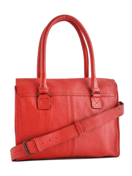 Shopper Vintage Leather Paul marius Red vintage M other view 3