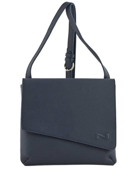 Sac Bandoulière N City Ascot Cuir Nathan baume Bleu n city N1811117