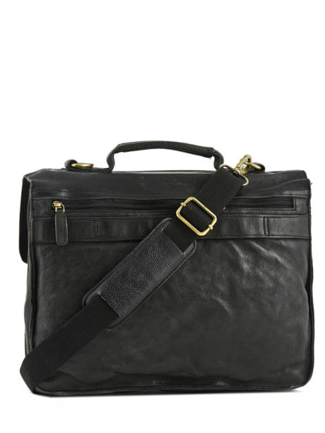 Briefcase Basilic pepper Black urban BURB03 other view 3