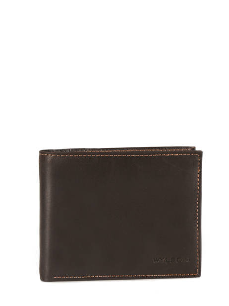 Portefeuille Cuir Wylson Marron rio W8190-6