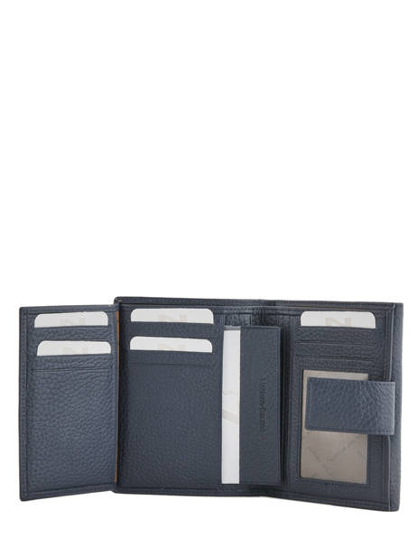 Leather Wallet Original N Nathan baume Blue original n 416N other view 3