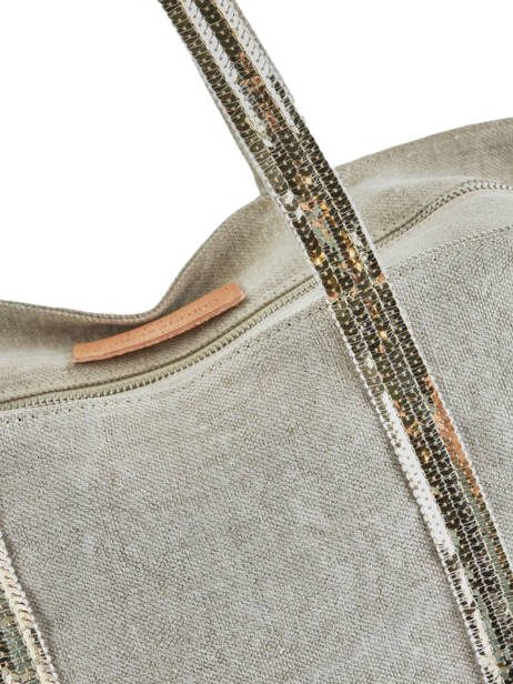 Zipped Linen Tote Bag Le Cabas Sequins Vanessa bruno cabas lin 31V40409 other view 1