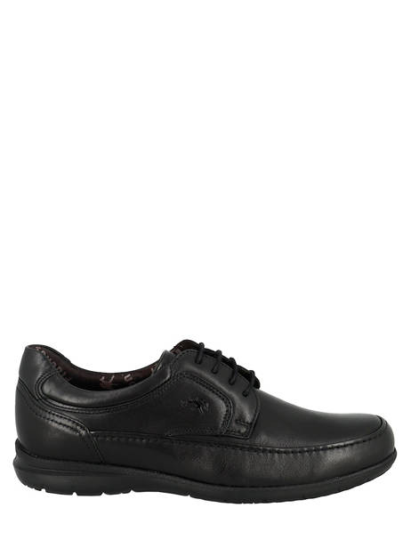 Chaussures De Ville Luca En Cuir Fluchos Noir men 8498 vue secondaire 1