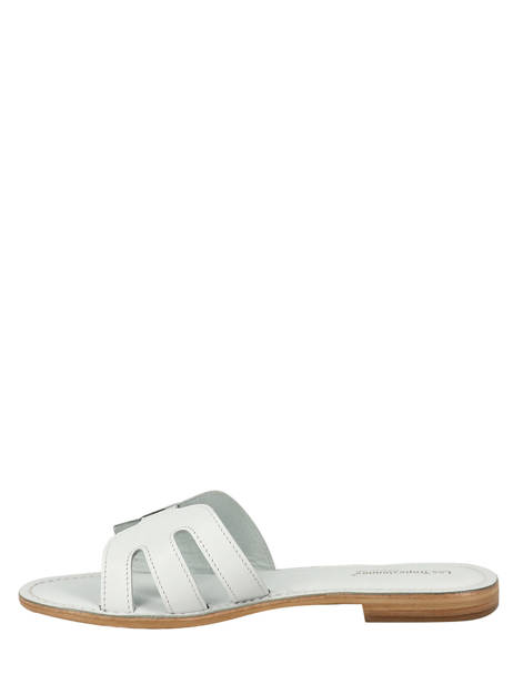 Mules Damia En Cuir Les tropeziennes Blanc women DAMIA vue secondaire 2