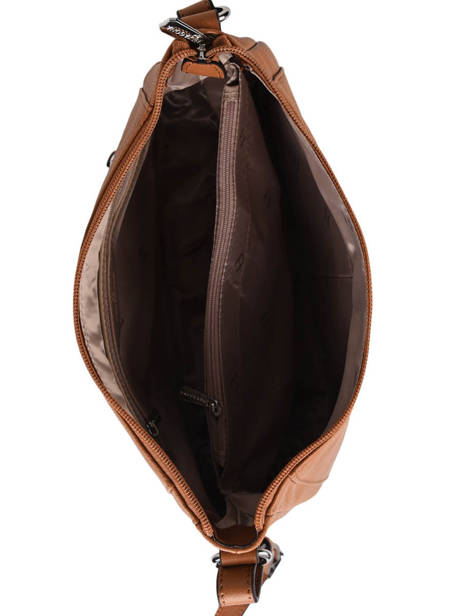 Sac Bandoulière Confort Cuir Hexagona Marron confort 466743 vue secondaire 3