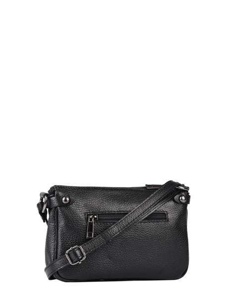 Sac Bandoulière Caviar Cuir Milano Noir caviar G1421N vue secondaire 3