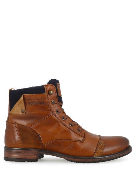 Bottines Yani En Cuir Redskins Marron men YANI