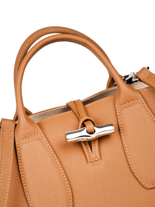 Longchamp Roseau Handbag Brown