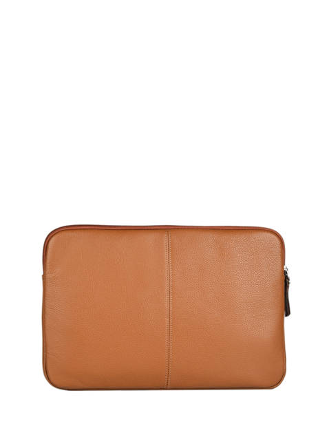 Housse Ordinateur Pc 15'' Cuir Etrier Marron flandres EFLA83 vue secondaire 2